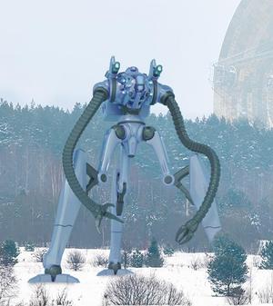 American Mecha Harvester Tripod