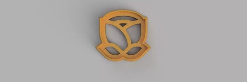 flower-rose COOKIE CUTTER