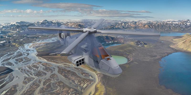 American Mecha Cavalry Attack Helicopter