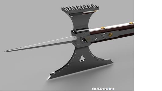 knightly pollaxe