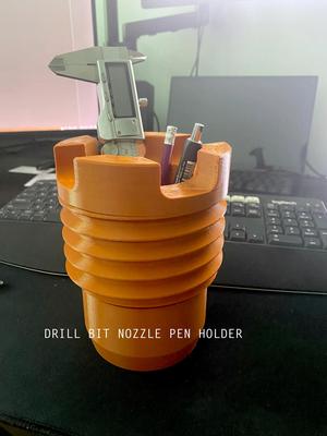 Pen Holder - Drill Bit Nozzle