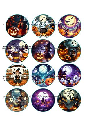 Halloween stickers - resolution 5328x7454