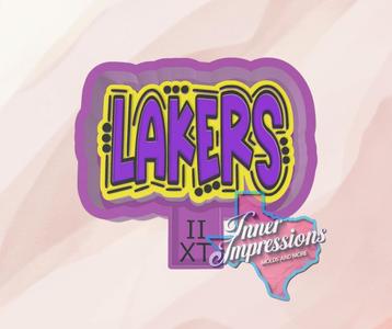 Lakers Freshie Mold