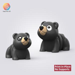 Flexi Articulated Black Bear