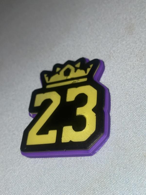 King James 23 Fridge Magnet