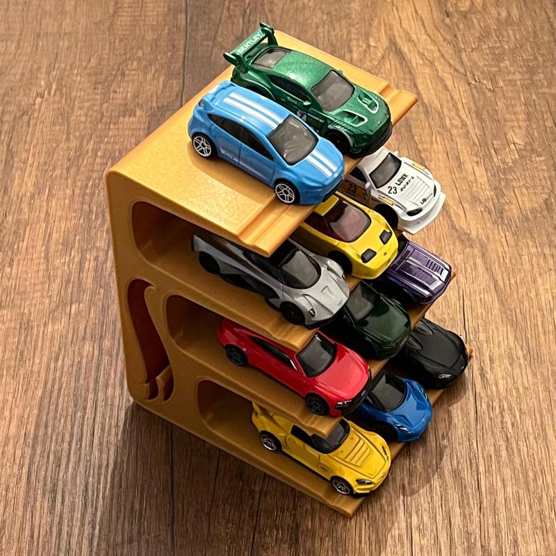 Hot Wheels Diecast 1/64 Scale Car Stand Display Shelf for 12 cars