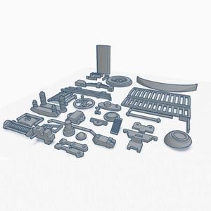 Lisboa Tram OcCre 1/24 spare parts