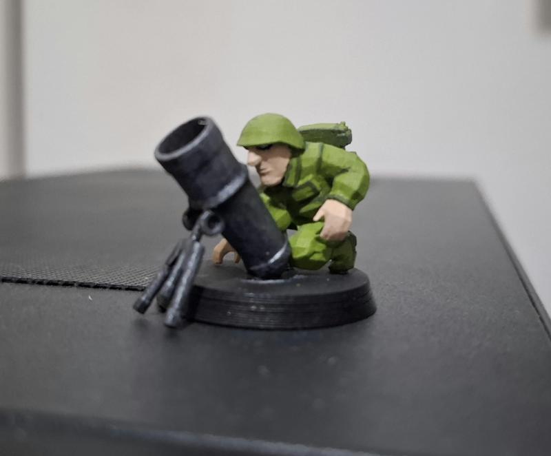 Mortar Rebel Soldier - Metal Slug