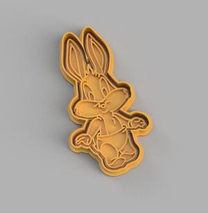 Baby Bugs Bunny cookie cutter