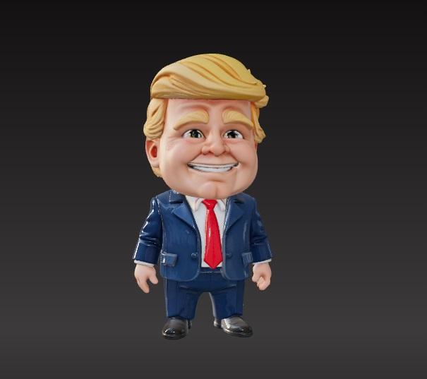 donald trump chibi