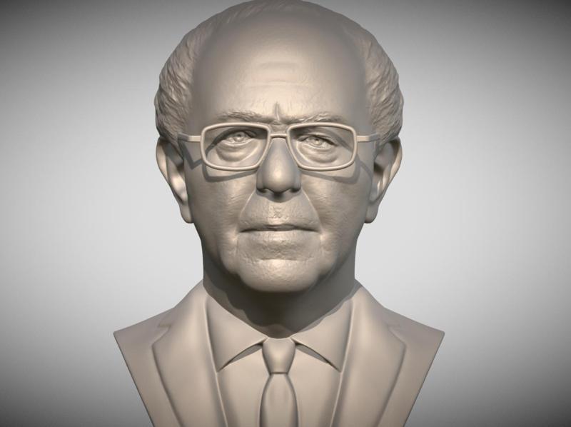 Bernie Sanders bust for 3D printing