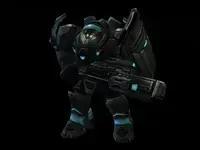 Starcraft2: Special forces marine ( 2 states)
