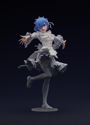 Re:Zero Rem 3d print - Maid version