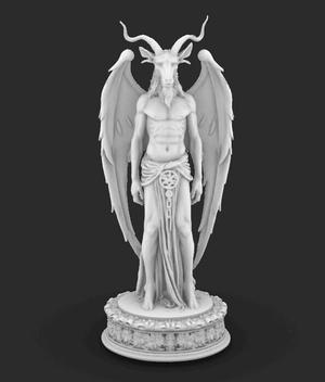 Baphomet – Occult Goat-Headed Statue