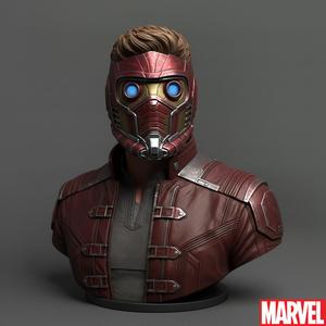 Star-Lord Bust - Galactic Outlaw with Breathing Mask