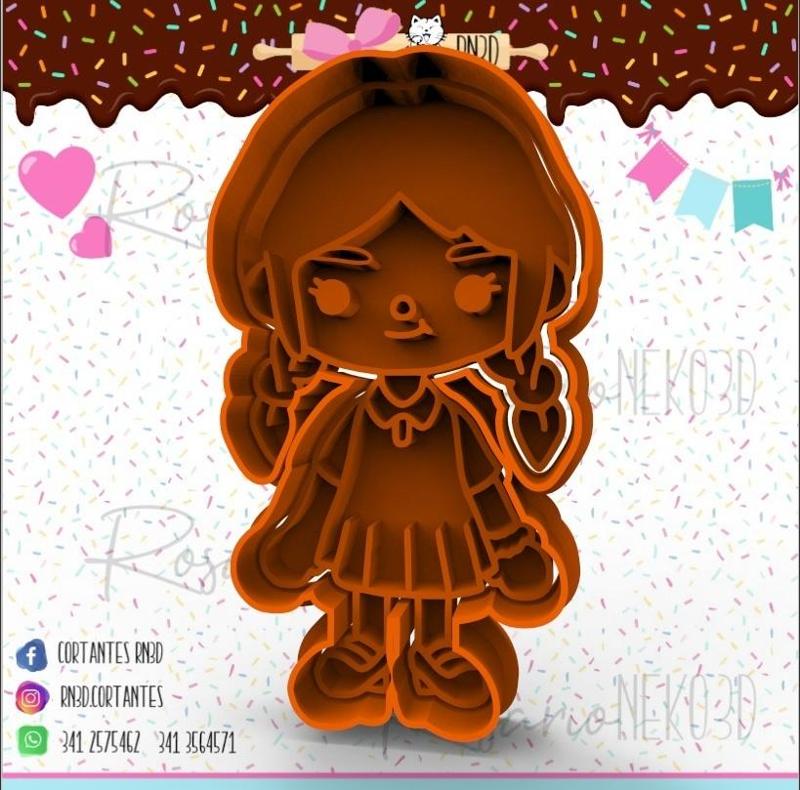 Toca LifeWorld 1 cookie cutter - Toca life Cookie cutter