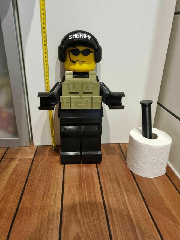 toilet paper sheriff airsoft police military swat