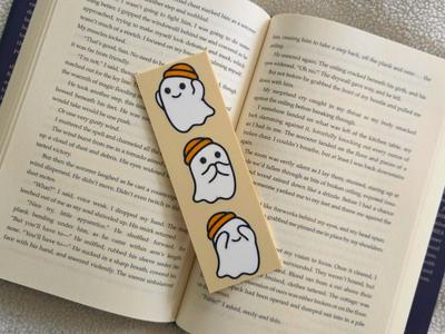 Hear No Evil Ghost Bookmark