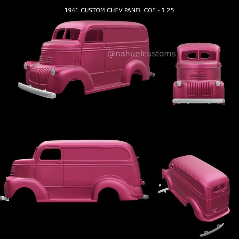1941 CUSTOM CHEV PANEL COE - 1 25