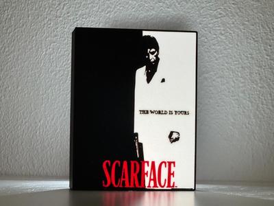 Scarface Tony Montana Lightbox