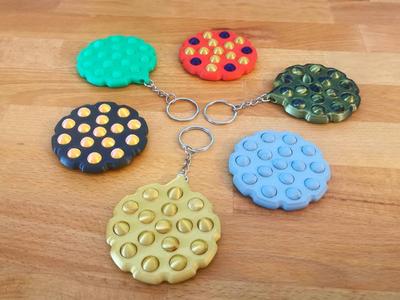 Pop Fidget and Keychain – Soft & Strong Versions