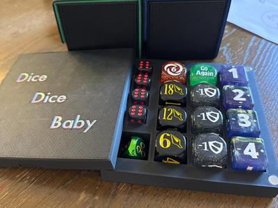 TCG Dice Storage - Strong Magnetic Cover
