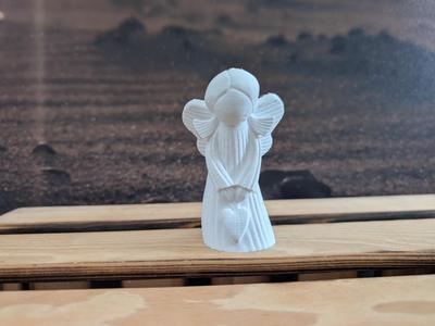 Praying Angel with Heart