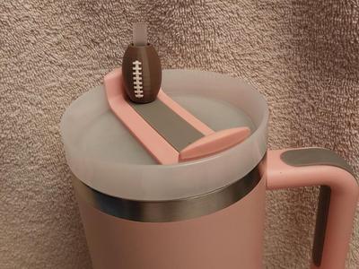 Football Straw Topper
