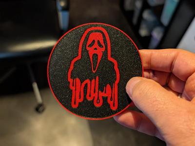 Halloween Ghost Coaster