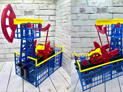 Oil pumping unit