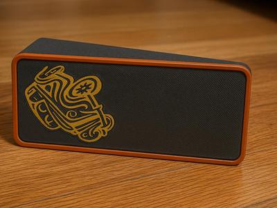 Doorstop with classic car motif