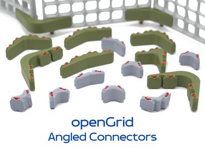 openGrid Angled Connectors - 16 Variants