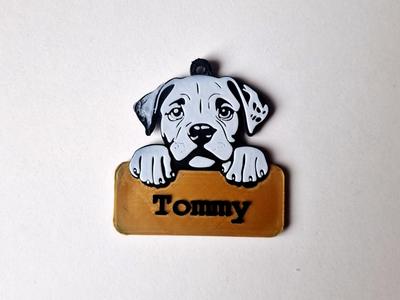 Canarian Dogo Keychain