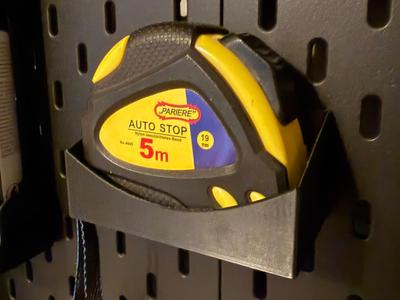 IKEA Skadis Tape Measure Holder 5m