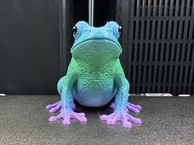 Frog Ornament Pattern no supports