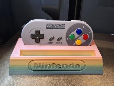 Nintendo SNES Controller Stand (2-slot and 1-slot)