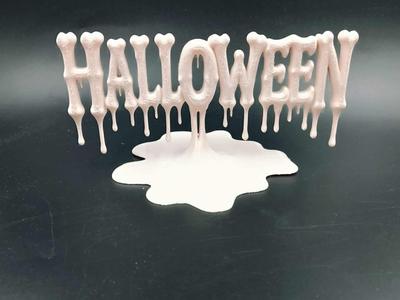 Melted Bones "HALLOWEEN" - Decor