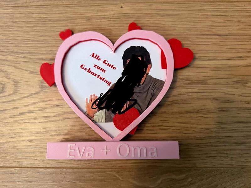 Heart Photo Frame without Text