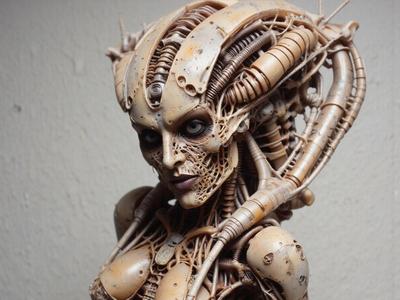 Holloween Girl mecha bone