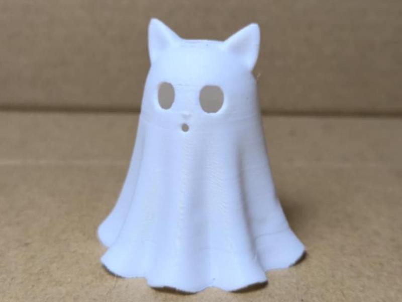 Cat ghost halloween decoration