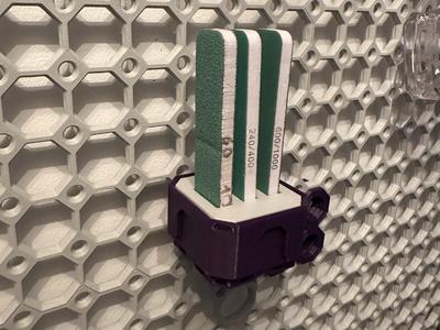 Multibin Mini Sanding Block Insert Top