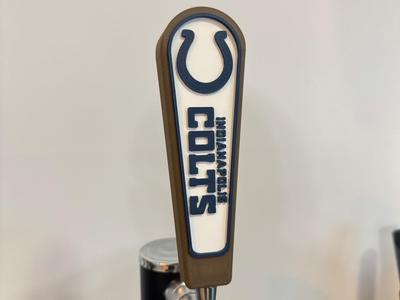 Indianapolis Colts Keg Handle Insert