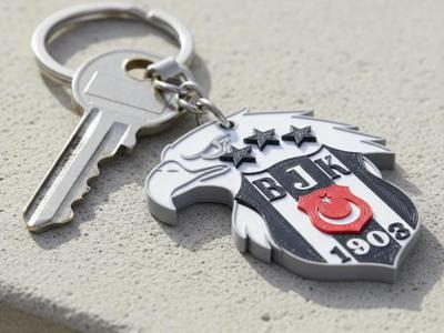BJK Eagle Keychain – Multi-Color (Fan Art)