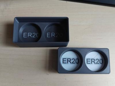ER20 Spindle Nut Gridfinity Holder