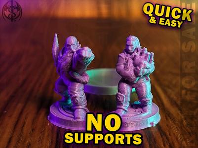 The Bards of Skala - Supportless Split Base Bards