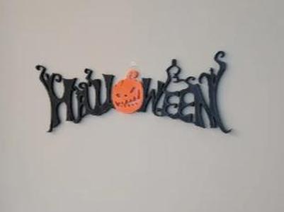 Halloween Door Sign