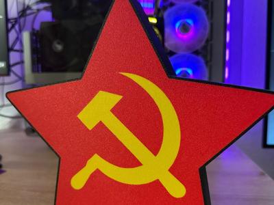 Russian Star Lamp