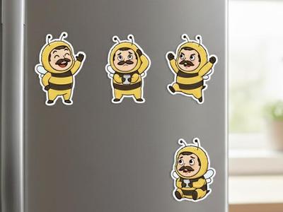 Chubby Bumblebee – Your Hero on the Fridge!