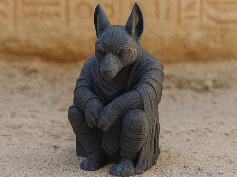 The Pensive Anubis – Guardian of Worlds