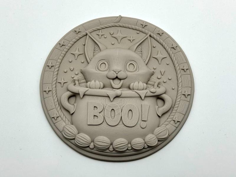 Boo Kitten Wall Decor